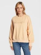 Bluzy damskie - Wrangler Bluza W6V0FAM19 112321550 Pomarańczowy Relaxed Fit - miniaturka - grafika 1