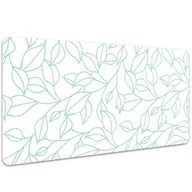 Podkładki na biurko - Podkładka na biurko z nadrukiem Rysowane rośliny 100x50 cm - miniaturka - grafika 1