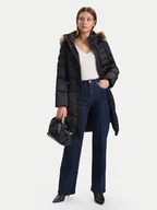 Kurtki damskie - Guess Kurtka puchowa W5BL30 W2802 Czarny Regular Fit - miniaturka - grafika 1