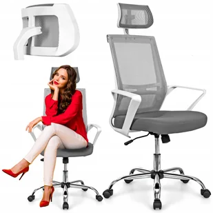 Fotel biurowy, krzesło biurowe Fotel biurowy ERGONOMICZNY COZY obrotowy KRZESŁO - Fotele i krzesła biurowe - miniaturka - grafika 1