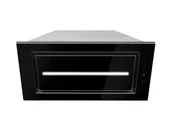 Okapy kuchenne - Nortberg Lando Glass Central Black 56,4 cm - miniaturka - grafika 1