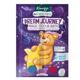 KNEIPP nature kids Magiczna dwukolorowa sól do kąpieli Podróż marzeń Lawenda, 40g - Kosmetyki kąpielowe dla dzieci - miniaturka - grafika 1