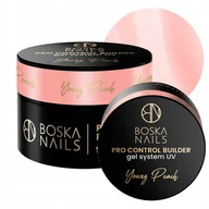 Żele do paznokci - Boska Nails, Pro Control Builder, Budujący Żel UV Do Paznokci, Young Peach, 30ml - miniaturka - grafika 1