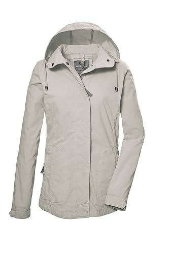 G.I.G.A. DX Damska kurtka/kurtka przejściowa z kapturem GS 17 WMN JCKT GOTS, kamień, 40, 42661-000