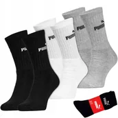 Skarpetki męskie - SKARPETY sportowe Puma Crew długie 3 PAK - 39-42 - miniaturka - grafika 1