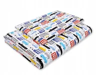 Pościel dla dzieci - Komplet 2-częściowy z wypełnieniem - kolorowe autka - miniaturka - grafika 1