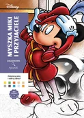 Kolorowanki, wyklejanki - Art therapy. Kolorowanka antystresowa. Disney. Myszka Miki i przyjaciele. Zagadkowe rysunki - Jrmy Mariez - książka - miniaturka - grafika 1