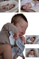 Lalki dla dziewczynek - 19 cal ciała silikonowe Reborn Doll chłopiec - miniaturka - grafika 1