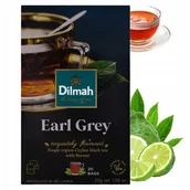 Herbata - Dilmah Earl Grey herbata czarna aromatyzowana aromat bergamoty 20 torebek - miniaturka - grafika 1