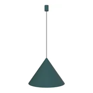 Lampy sufitowe - Nowodvorski Loftowa lampa aluminiowa wisząca GU10 35W ZENITH L GU10 wys. 130cm zielony 8007 - miniaturka - grafika 1