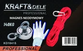 Narzędzia warsztatowe - MAGNES NEODYMOWY 140KG KD10415 - miniaturka - grafika 1