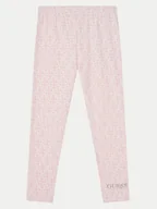 Legginsy - Guess Legginsy K5RB01 J1314 Różowy Regular Fit - miniaturka - grafika 1