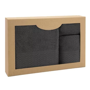 Zestaw 3 ręczników Solano Ciemny Popiel 30x50+50x90+70x140 Darymex - Ręczniki - miniaturka - grafika 1