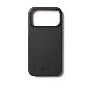 Mujjo Leather Case Etui skórzane do iPhone 17 Pro Max kompatybilne z MagSafe - Czarne - Etui i futerały do telefonów - miniaturka - grafika 1