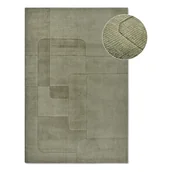 Dywany - Zielony wełniany dywan tkany ręcznie 120x170 cm Charlotte – Villeroy&Boch - miniaturka - grafika 1