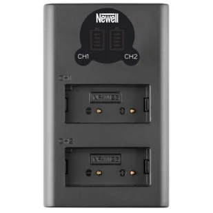 Newell Ładowarka do aparatu Ładowarka dwukanałowa DL-USB-C do akumulatorów NP-W126 NL2110 - Ładowarki do aparatów dedykowane - miniaturka - grafika 1