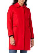 Płaszcze damskie - CINQUE Płaszcz damski Citamper, czerwony (rot 45), 44 - miniaturka - grafika 1