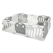 Maty edukacyjne - Kojec plastikowy plac zabaw dla dzieci barierka ochronna bezpieczna lekka - miniaturka - grafika 1