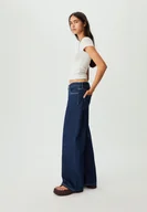 Spodnie damskie - Stradivarius Jeansy baggy z niskim stanem WYBLAKŁY DENIM 44 - miniaturka - grafika 1