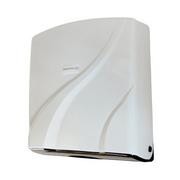 Dozowniki papieru i mydła dla firm - Podajnik na ręczniki papierowe ZZ T1 Bisk ABS biały - miniaturka - grafika 1