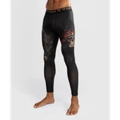 Kimona, stroje i obuwie - Venum Legginsy Kompresyjne Santa Muerte 5.0 Black/Gold - miniaturka - grafika 1