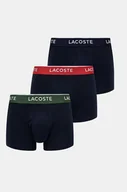 Majtki damskie - Lacoste bokserki 3-pack męskie kolor granatowy 5H1297 - miniaturka - grafika 1