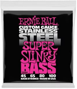 Ernie Ball Stainless Steel Bass Guitar Strings 2844 - Struny gitarowe  - miniaturka - grafika 1