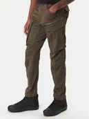 Spodnie męskie - G-Star Raw Spodnie materiałowe Rovic D02190 5126 1260 Khaki Regular Fit - miniaturka - grafika 1