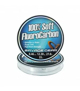 Fluorocarbon Savage Gear Soft 0,46 MM 12,3 Kg 35 M - Żyłki wędkarskie - miniaturka - grafika 1