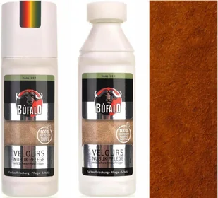 G9-03 BRĄZOWY 40 PASTA W PŁYNIE DO BUTÓW Z ZAMSZU NUBUKU SKÓR WELURU BUFALO - Środki do obuwia i ubrań - miniaturka - grafika 1