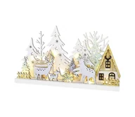 Ozdoby bożonarodzeniowe - LED Dekoracja bożonarodzeniowa LED/3xAAA/ciepła biel las - miniaturka - grafika 1