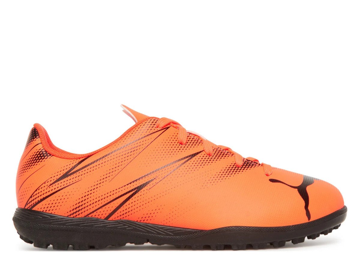 Buty dziecięce Puma 10748114 ATTACANTO TT JR Pomarańczowe