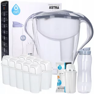 Dzbanek DAFI Astra LED 3l + 9x FILTR AF + BIDON - Dzbanki filtrujące - miniaturka - grafika 1