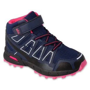 Befado obuwie dziecięce pink 518X001 niebieskie - Buty dla dziewczynek - miniaturka - grafika 1