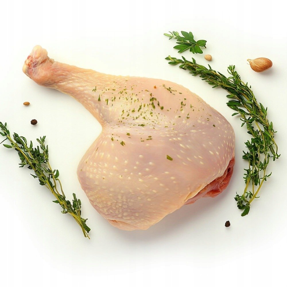 Ćwiartka z kurczaka świeża z kością grzbietową i kuprem