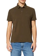 Koszulki męskie - Pepe Jeans Męska koszulka polo Dorian, ZIELONY, M - miniaturka - grafika 1