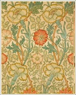 Galeria Plakatu, Plakat, Pink and Rose, William Morris, 42x59,4 cm - Plakaty - miniaturka - grafika 1