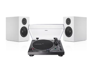 Audio-Technica AT-LP120X-USB (czarny) + A28 (biały) - Zestawy stereo - miniaturka - grafika 1