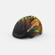 Kaski rowerowe - GIRO SCAMP Dziecięcy kask rowerowy, matte black check fade - miniaturka - grafika 1