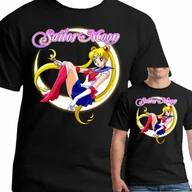 Koszulki męskie - Czarodziejka Z Księżyca Koszulka M 3140 Czarna - miniaturka - grafika 1