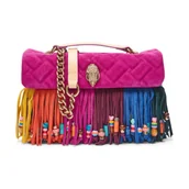 Torebki damskie - Kurt Geiger Torebka na ramię KENSINGTON FRINGE z dodatkiem skóry - miniaturka - grafika 1