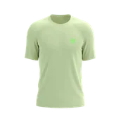 Koszulki sportowe męskie - COMPRESSPORT Koszulka biegowa PERFORMANCE SS T-SHIRT lime - miniaturka - grafika 1