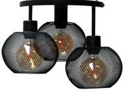 Lampy sufitowe - Nowoczesna lampa sufitowa z drucianymi kloszami AL 62347 z serii KERSO - miniaturka - grafika 1