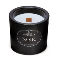 Świece - Świeczka sojowa Noir czarna 170g - miniaturka - grafika 1