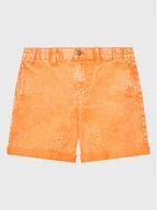 Spodenki damskie - United Colors Of Benetton Szorty materiałowe 4I8BC9018 Pomarańczowy Regular Fit - miniaturka - grafika 1