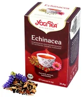 Herbata - Yogi Tea herbata Echinacea BIO 17 torebek 30,6g Jeżówka Rooibos Kardamon - miniaturka - grafika 1