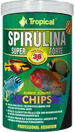 Pokarm dla ryb - Tropical Super Spirulina Forte Chips 100ml 60573 - miniaturka - grafika 1