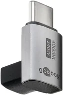 Adaptery i przejściówki - Goobay 74444 zmieniacz płci / kabli USB-C Srebrny - miniaturka - grafika 1