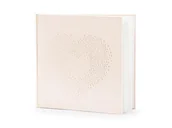 Albumy fotograficzne - Księga Gości 20,5x20,5cm jasno różowa 22 kartki - artykuł papierniczy - miniaturka - grafika 1