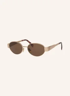 Celine Okulary Przeciwsłoneczne cl000502 gold - Okulary przeciwsłoneczne - miniaturka - grafika 1